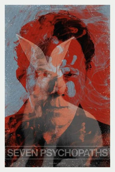 1000 piece jigsaw puzzle for the movie poster: Seven Psychopaths (2012) ver14