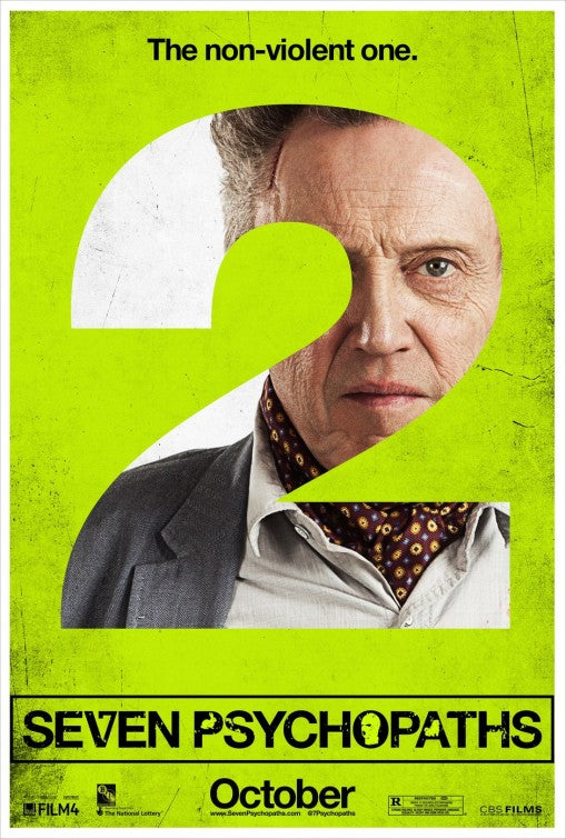1000 piece jigsaw puzzle for the movie poster: Seven Psychopaths (2012) ver3
