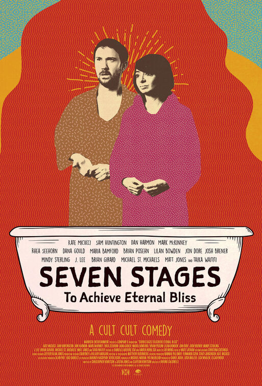 1000 piece jigsaw puzzle for the movie poster: Seven Stages to Achieve Eternal Bliss (2020) ver2
