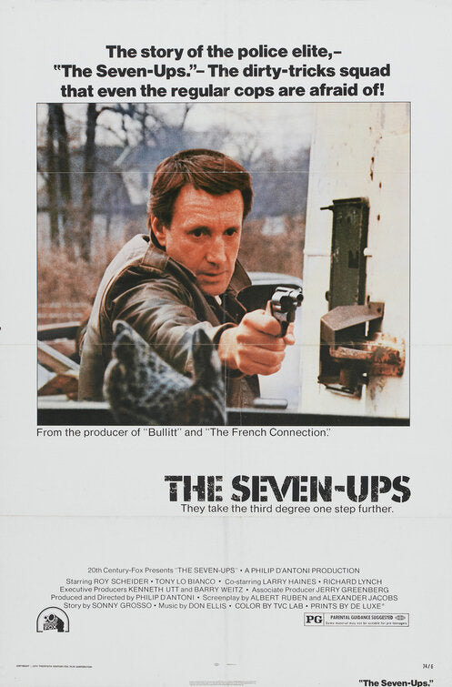 the movie poster: The Seven-Ups (1973)