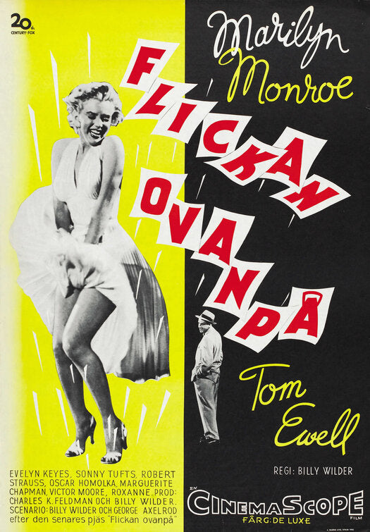 1000 piece jigsaw puzzle for the movie poster: The Seven Year Itch (1955) ver12