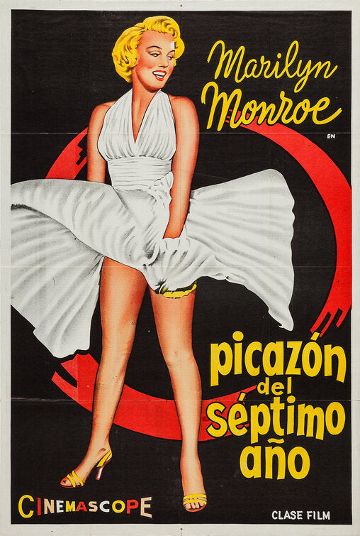 1000 piece jigsaw puzzle for the movie poster: The Seven Year Itch (1955) ver15