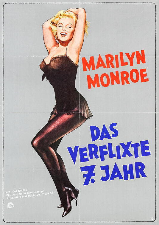 1000 piece jigsaw puzzle for the movie poster: The Seven Year Itch (1955) ver18