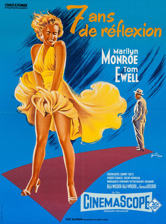 1000 piece jigsaw puzzle for the movie poster: The Seven Year Itch (1955) ver3