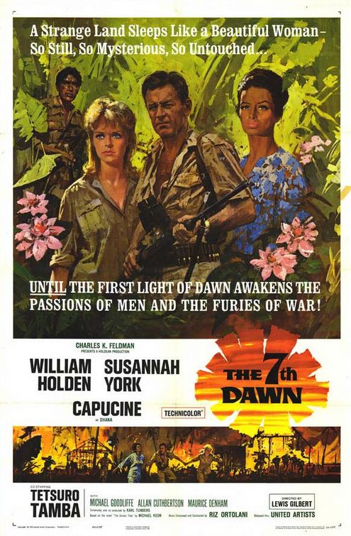 the movie poster: The 7th Dawn (1964)