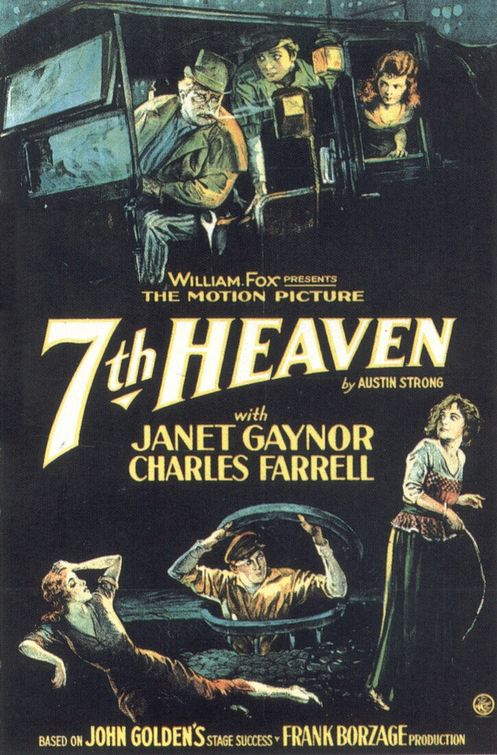 the movie poster: Seventh Heaven (1927)