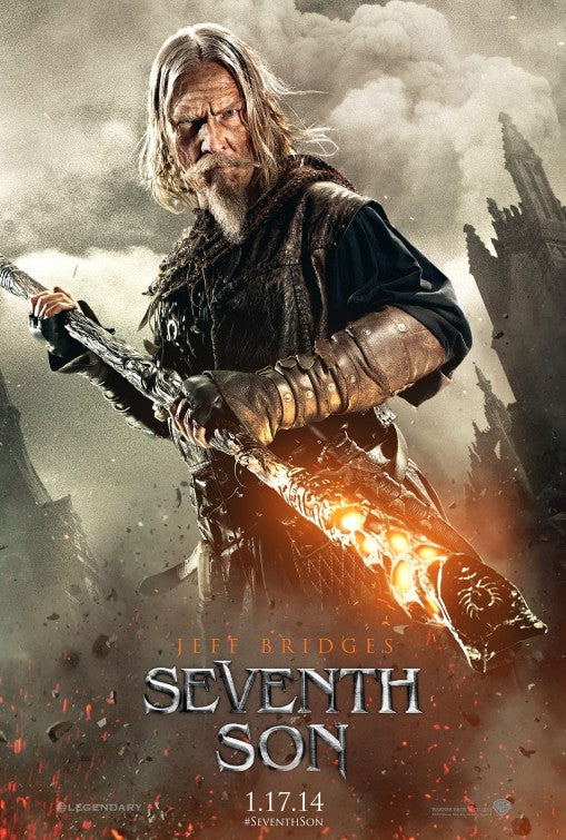 1000 piece jigsaw puzzle for the movie poster: Seventh Son (2015)