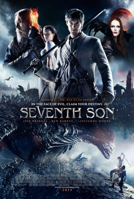 1000 piece jigsaw puzzle for the movie poster: Seventh Son (2015) ver11