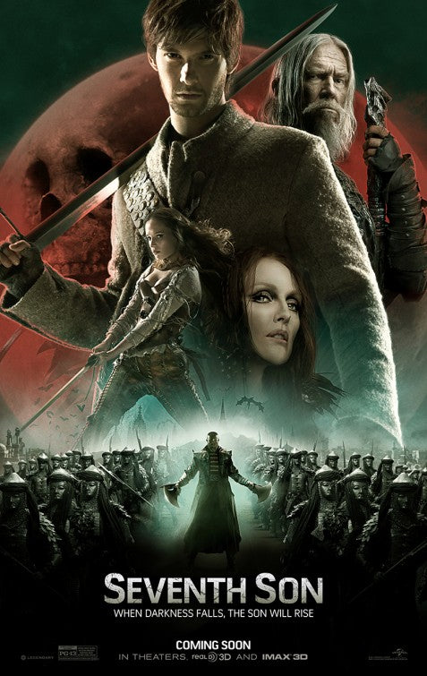 1000 piece jigsaw puzzle for the movie poster: Seventh Son (2015) ver9
