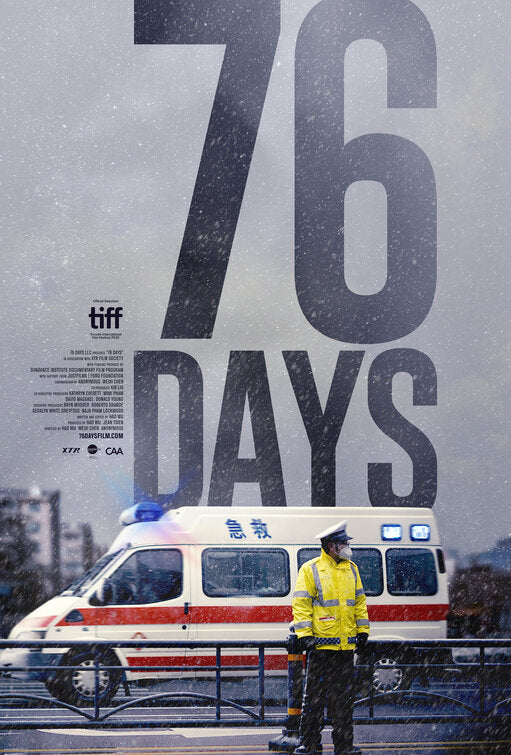 1000 piece jigsaw puzzle for the movie poster: 76 Days (2020)