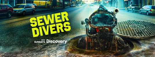 1000 piece jigsaw puzzle for tv poster: Sewer Divers, ver2