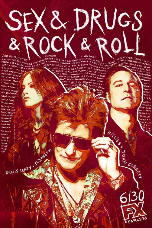 1000 piece jigsaw puzzle for tv poster: Sex&Drugs&Rock&Roll, ver12
