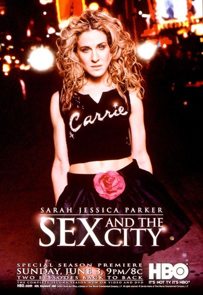 1000 piece jigsaw puzzle for tv poster: Sex and the City