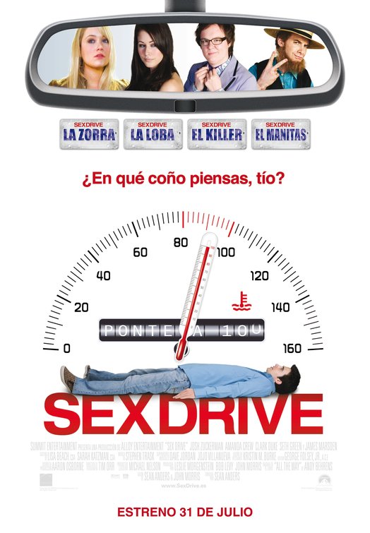 1000 piece jigsaw puzzle for the movie poster: Sex Drive (2008) ver5