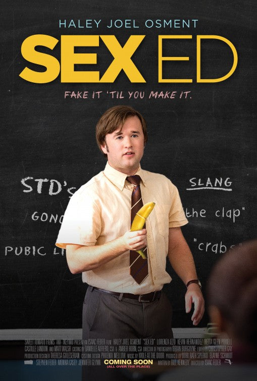 1000 piece jigsaw puzzle for the movie poster: Sex Ed (2014)