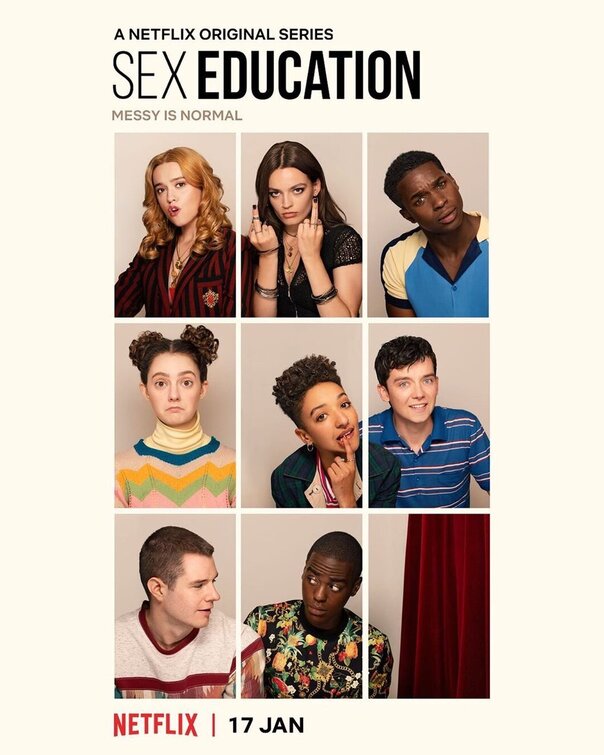 1000 piece jigsaw puzzle for tv poster: Sex Education, ver12