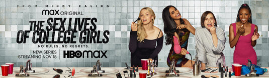 1000 piece jigsaw puzzle for tv poster: The Sex Lives of College Girls, ver8