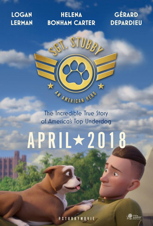 1000 piece jigsaw puzzle for the movie poster: Sgt. Stubby: An American Hero (2018)