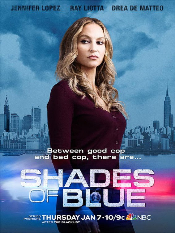 1000 piece jigsaw puzzle for tv poster: Shades of Blue, ver2