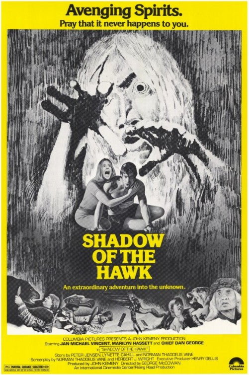 1000 piece jigsaw puzzle for the movie poster: Shadow of the Hawk (1976) ver2