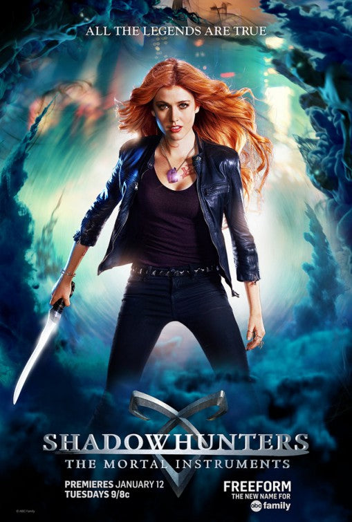 1000 piece jigsaw puzzle for tv poster: Shadowhunters: The Mortal Instruments
