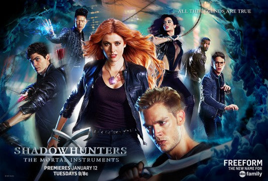 1000 piece jigsaw puzzle for tv poster: Shadowhunters: The Mortal Instruments, ver8