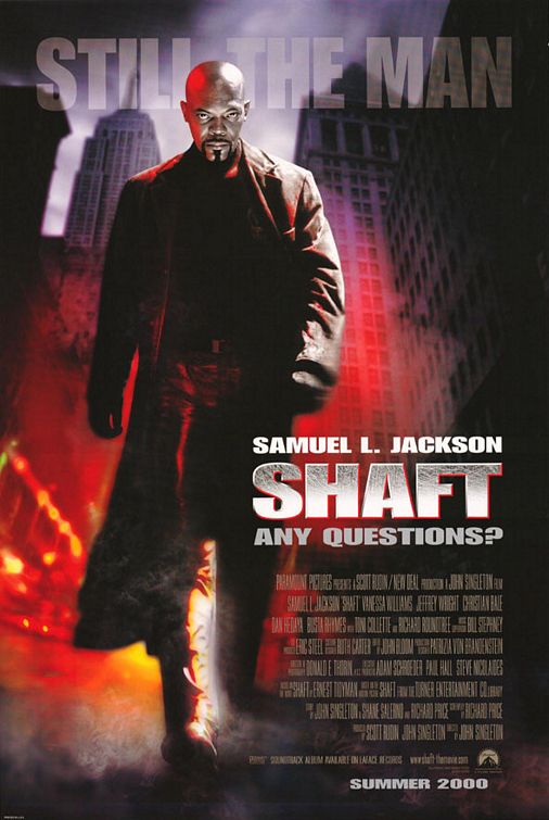 the movie poster: Shaft (2000)