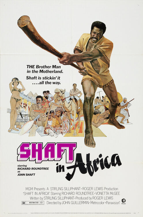 the movie poster: Shaft in Africa (1973)
