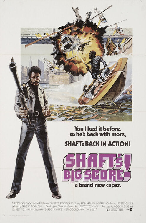 the movie poster: Shaft's Big Score! (1972)