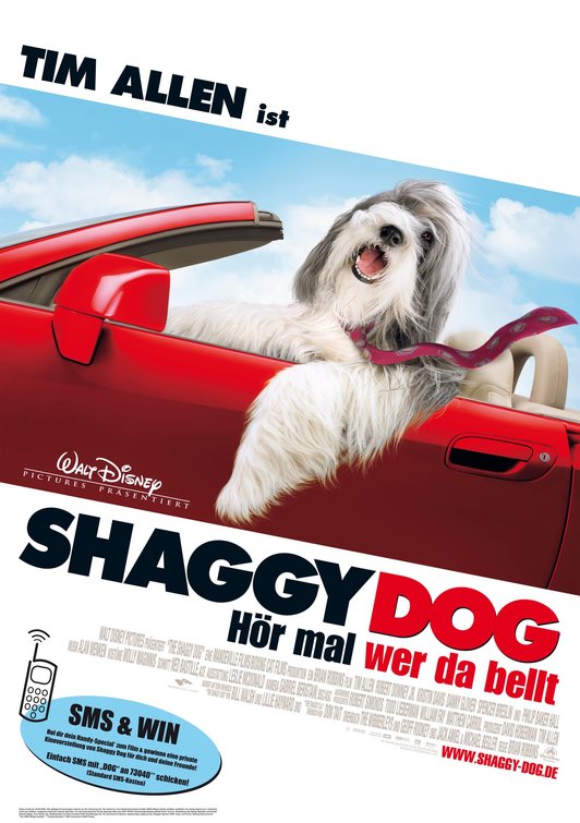 the movie poster: The Shaggy Dog (2006) ver2