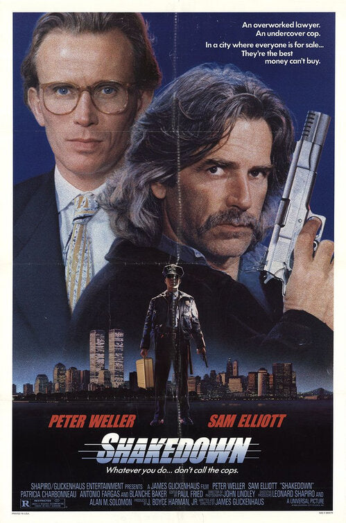 the movie poster: Shakedown (1988)