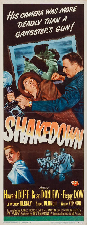 1000 piece jigsaw puzzle for the movie poster: Shakedown (1950) ver2