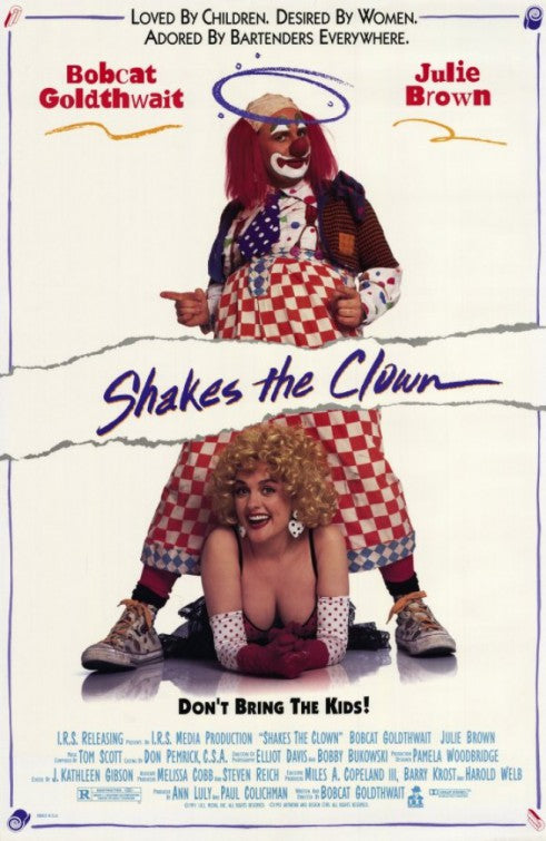 1000 piece jigsaw puzzle for the movie poster: Shakes the Clown (1992)