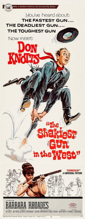 1000 piece jigsaw puzzle for the movie poster: The Shakiest Gun in the West (1968) ver3