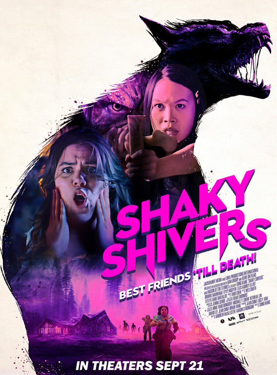 1000 piece jigsaw puzzle for the movie poster: Shaky Shivers (2023)