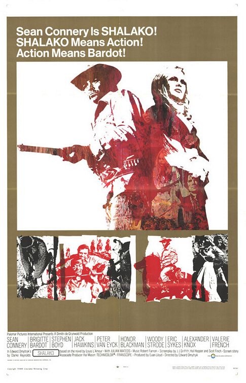 the movie poster: Shalako (1968)