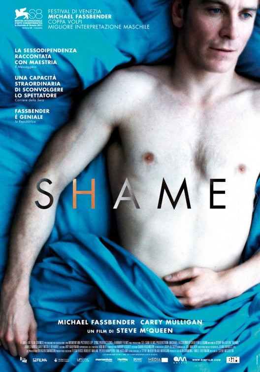 1000 piece jigsaw puzzle for the movie poster: Shame (2011) ver4