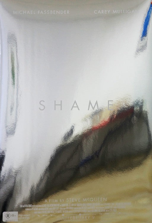 1000 piece jigsaw puzzle for the movie poster: Shame (2011) ver8