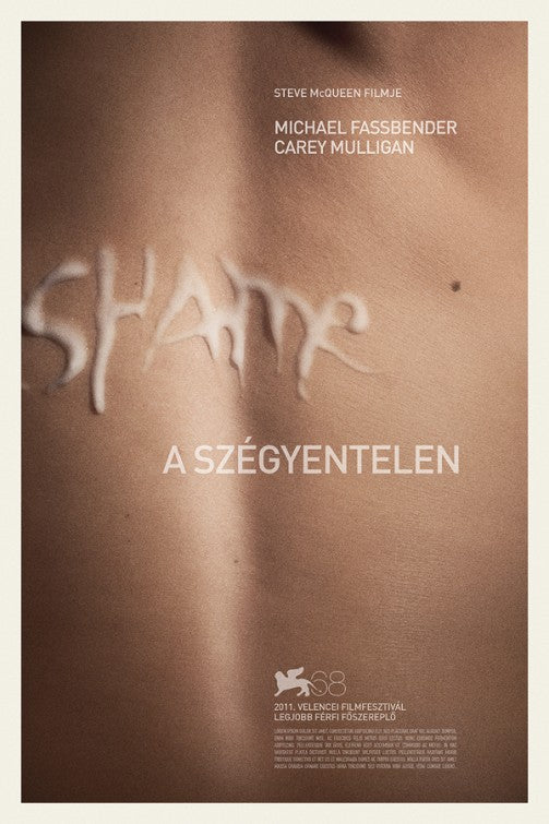 1000 piece jigsaw puzzle for the movie poster: Shame (2011) ver9