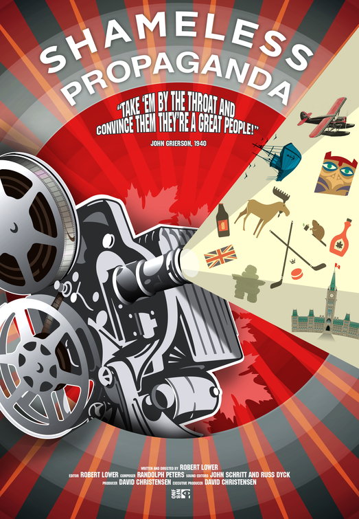 1000 piece jigsaw puzzle for the movie poster: Shameless Propaganda (2013)
