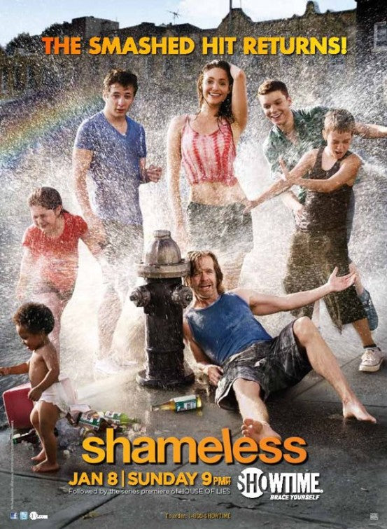1000 piece jigsaw puzzle for tv poster: Shameless, ver2