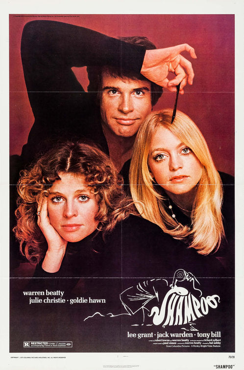 the movie poster: Shampoo (1975)