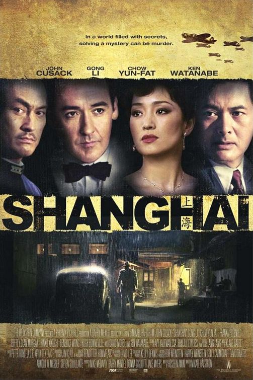 1000 piece jigsaw puzzle for the movie poster: Shanghai (2010)