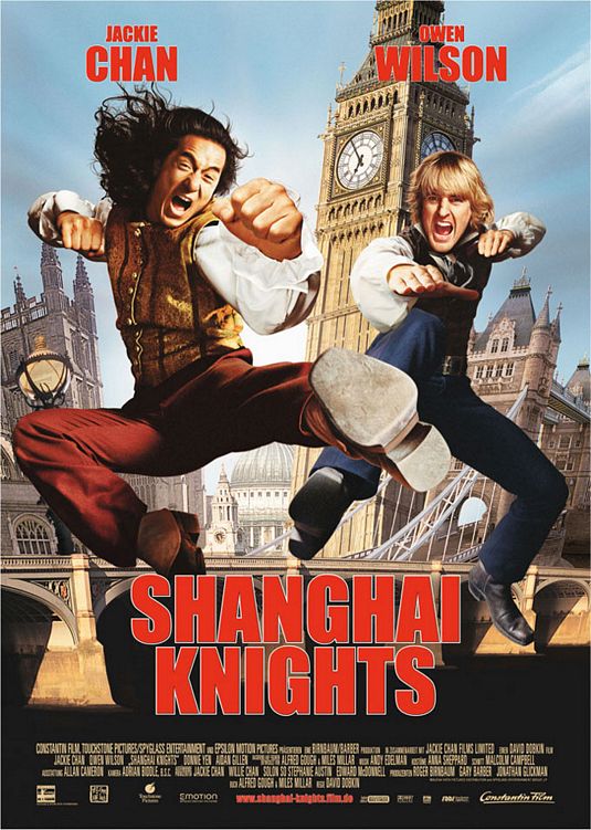 the movie poster: Shanghai Knights (2003) ver3