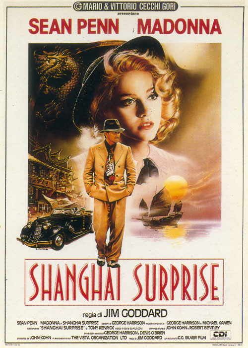 the movie poster: Shanghai Surprise (1986) ver2