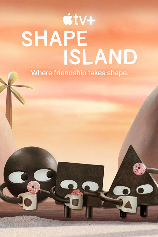 1000 piece jigsaw puzzle for tv poster: Shape Island