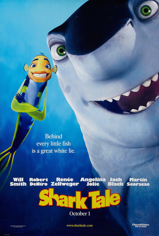 the movie poster: Shark Tale (2004) ver2