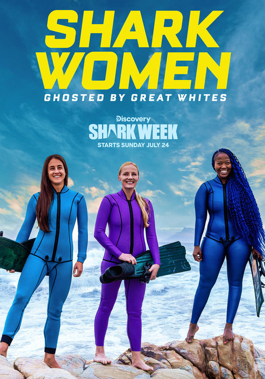 1000 piece jigsaw puzzle for tv poster: Shark Women: Ghosted by Great Whites