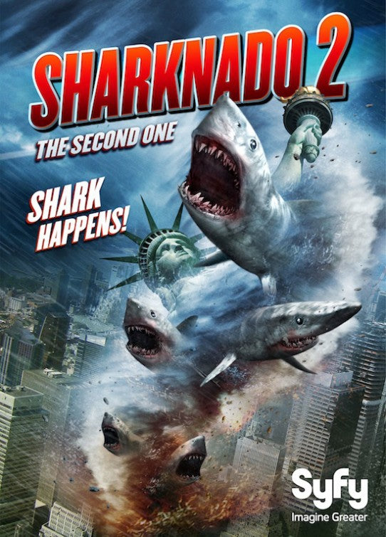 1000 piece jigsaw puzzle for tv poster: Sharknado 2: The Second One