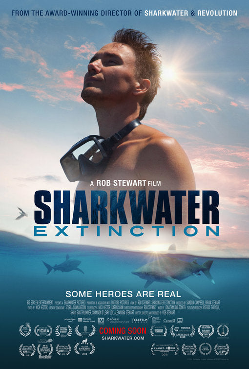 1000 piece jigsaw puzzle for the movie poster: Sharkwater Extinction (2018) ver2